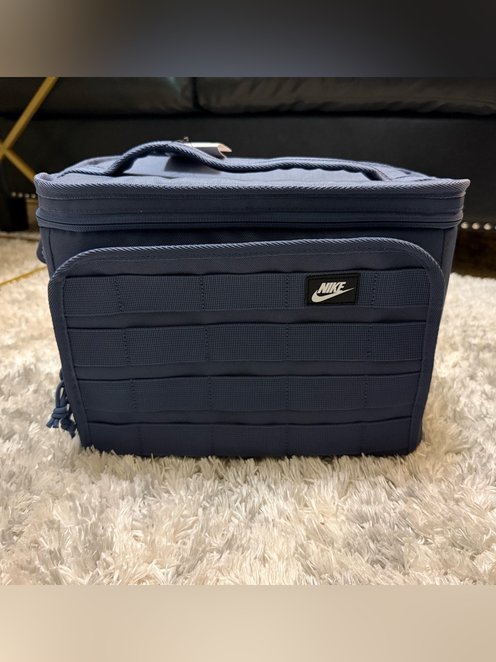 Nike Men’s Navy Toiletry Kit with Front Pocket 13.75 L.